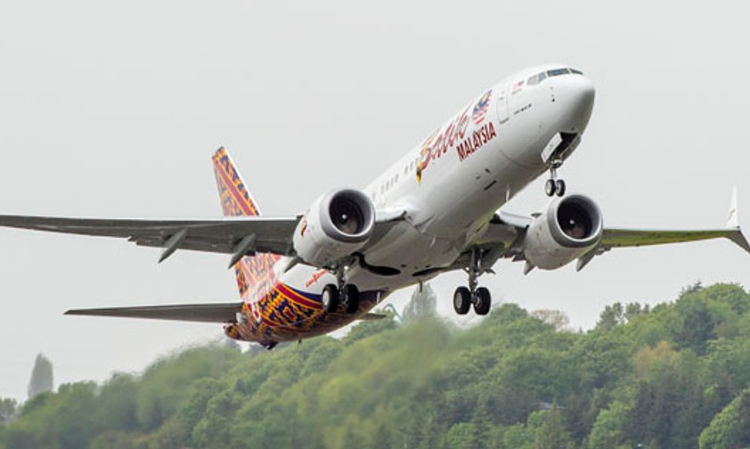 Boeing 737 Max 8 von Malindo Air: Die Fluglinie hat als erste Airline der Welt eine.