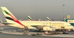 Airbus A380 von Emirates: 15 der Superjumbos der Fluglinie müssen zur Detail-Inspektion.