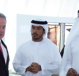 James Hogan (links): Er hatte zunehmend Mühe, seine Strategie den Geldgebern aus Abu Dhabi zu erklären.