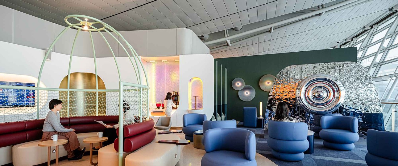 Eine Swissport-Lounge: Das Geschäft mit den exklusiven Warteräumen wächst seit Corona stark.