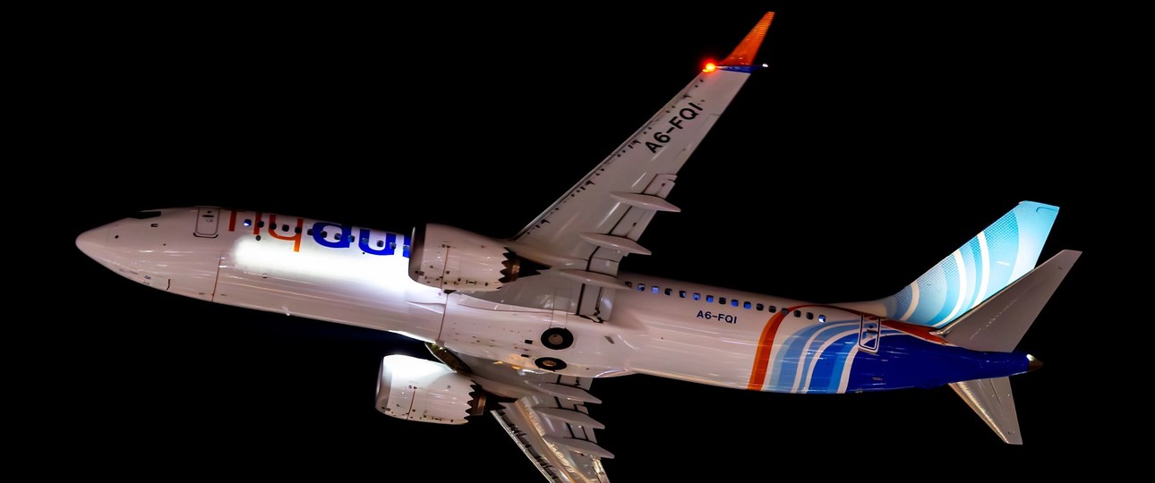 Boeing 737 Max 8 von Flydubai: Ein Pilot an Bord hat eine Katastrophe verhindert.