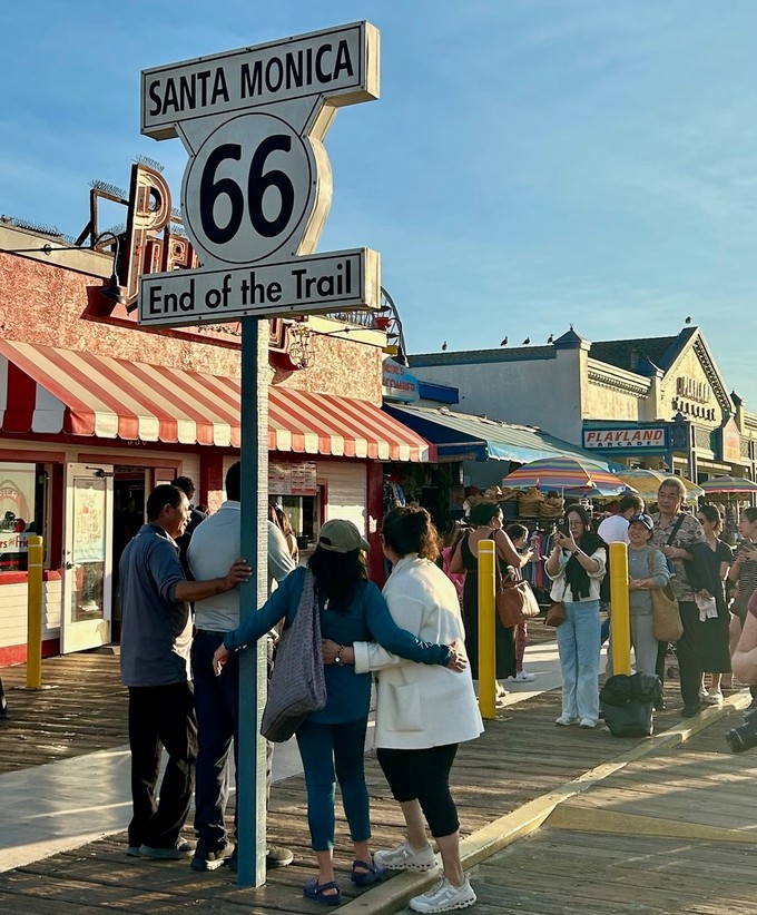 Das Ende der Route 66