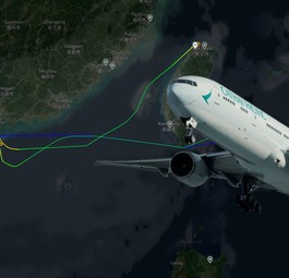 boeing 777 300 er cathay pacific hongkong taipeh