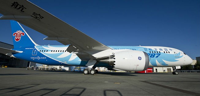 Dreamliner von China Southern: Die Airline will mehr Boeing 787 – und größere.