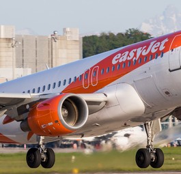 Airbus A319 von Easyjet: Zu klein.
