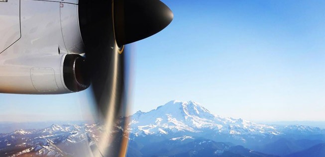 Blick aus einer ATR: Es kommen wieder bessere Zeiten.