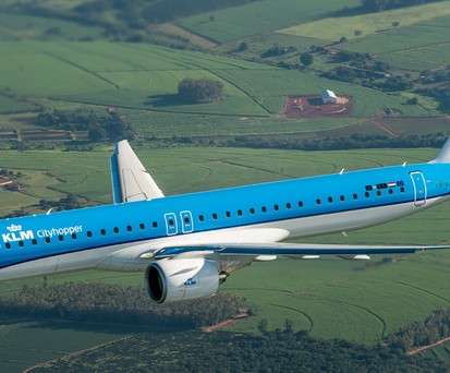 Embraer E195-E2 von KLM Cityhopper: Ein Problem, das es anderswo nicht gab.