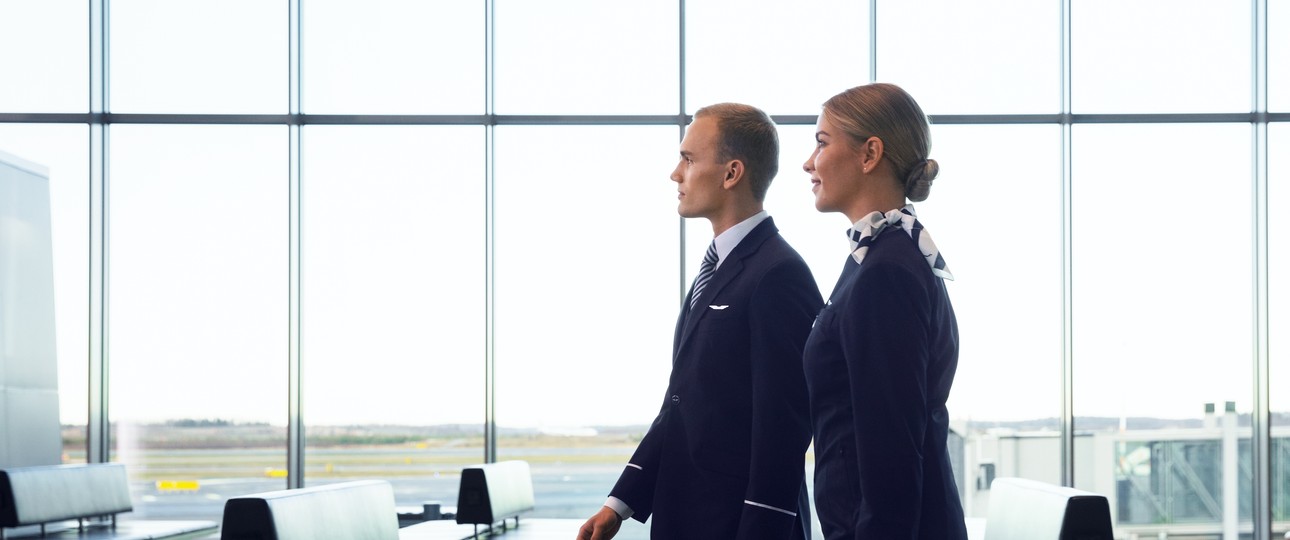 Finnair-Crew: Muss kein Schwedisch mehr sprechen.