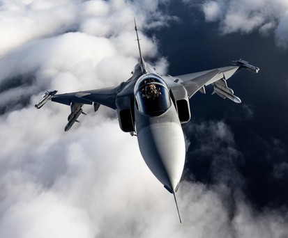 Gripen C: Kampfjets mussten die Situation entschärfen.