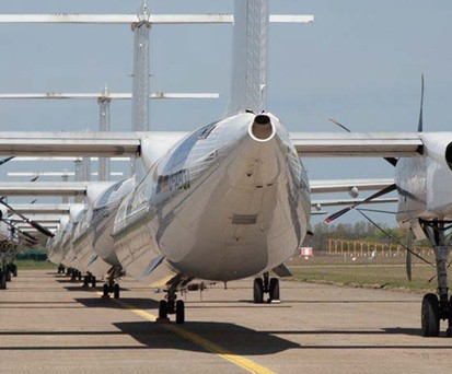 Die ersten Exemplare erreichten den Airport zwischen dem 11. und 13. April. Austrian Airlines' vier Dash 8 erreichten die slowakische Hauptstadt am 20. April