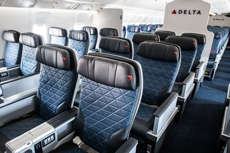 Premium Select ist die Premium-Economy-Option von Delta.