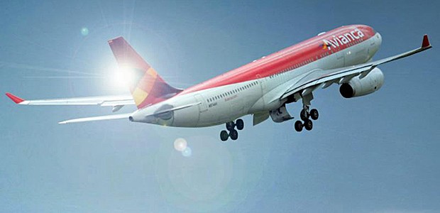 Flieger von Avianca: Nicht in Portugal gelandet.