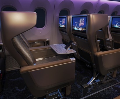 Premium Economy Class im Dreamliner von China Airlines: So soll sie aussehen.