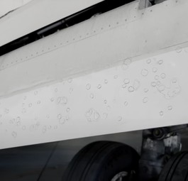 So schlimm sind die Schäden an Westjets Flugzeugen