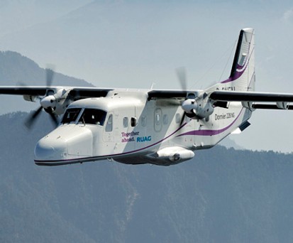 Dornier Do228NG: Aurigny kauft zwei Exemplare für den Linienverkehr..