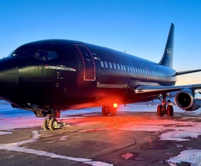 Boeing 737-200C von Chronoaviation: Buffalo Airways hat das Flugzeug im März 2025 übernommen.