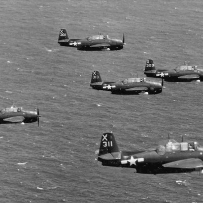 Fünf TBM Avenger der US Navy: Die Bomber kehrten von einer Übung nicht zurück.