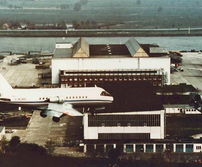 Die Entwicklung der VFW 614 begann 1961.