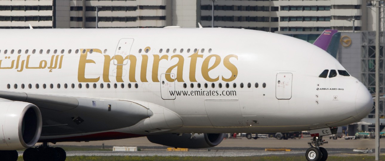 Airbus A380 von Emirates in Frankfurt: Aktuell nicht dort zu sehen.