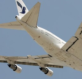Iran Air setzte die 37-jährige Boeing 747 SP zuletzt noch für Flüge nach Mumbai und Peking ein. Bestellt worden war sie noch zu Zeiten des Schahs.