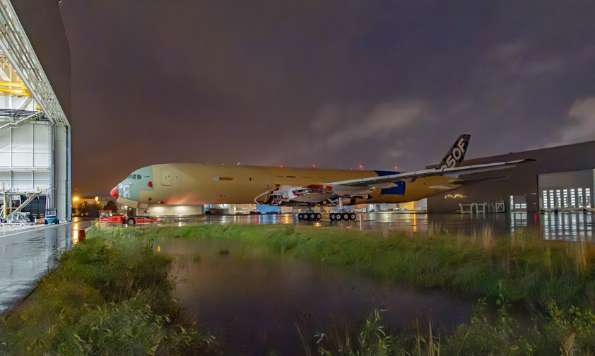airbus a350f  msn700 from stT40 st30a