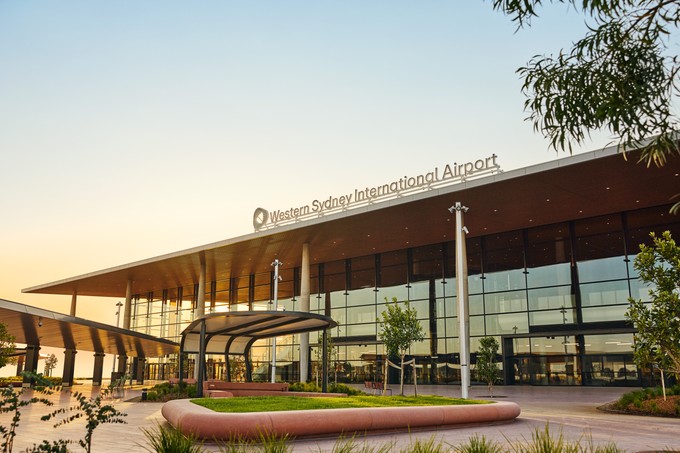 So soll das neue Terminal des Airports von außen aussehen. 