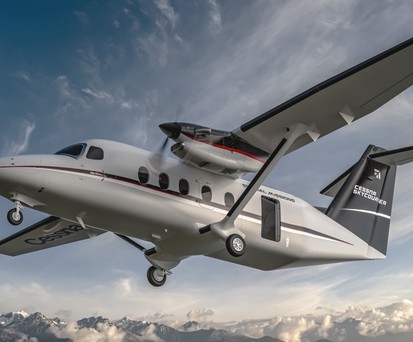 Cessna Sky Courier: Das Flugzeug bekommt eine Tür, die im Flug geöffnet werden kann. 