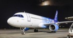 Flugzeug von Fly One: Die Airline fliegt mit Airbus A320 und A321.