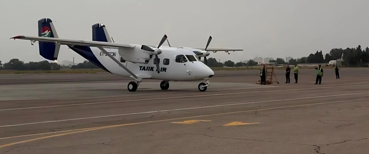 Antonov An-28 von Tajik Air: Geeignet für die Berge.