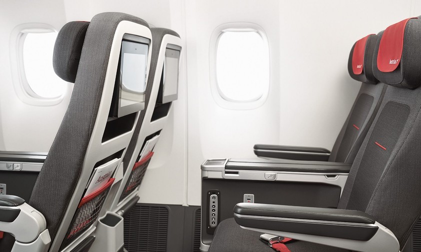 Premium Economy von Austrian Airlines: Gefragte Reiseklasse.