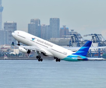 Ein Airbus A330-300 der Garuda Indonesia: Der Airline winken Millionen von Golf Airlines.