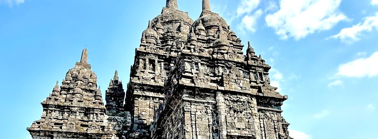 Candi Sewu beim Prambanan Java