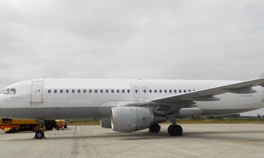 Ehemaliger Lufthansa-A320: Am Ende des Lebens.