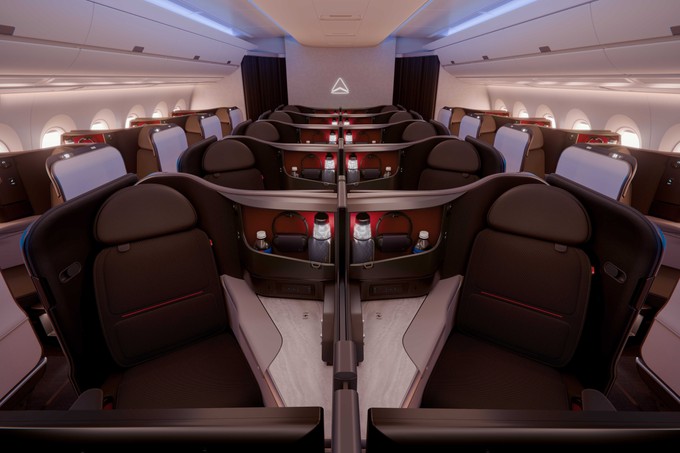 Und die Kabine von vorne.