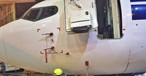 Boeing 737-400 von Bid Air Cargo: Die Stützen brachen weg.