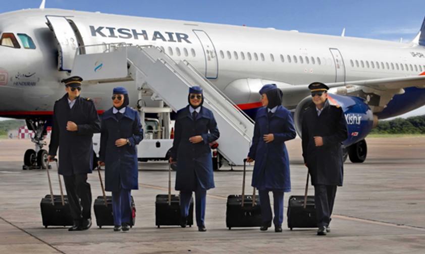 Airbus A321 von Kish Airlines: Die Flotte soll bald auch Boeing beinhalten.