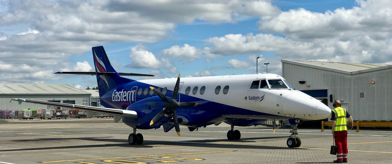 BAE Jetstream 41 von Eastern Airways: Nur noch geringe Überlebenschancen.