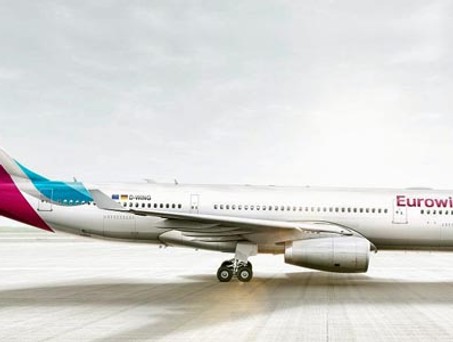 Eurowings: Mit Airbus A330 nach Dubai, Thailand oder in die Karibik.