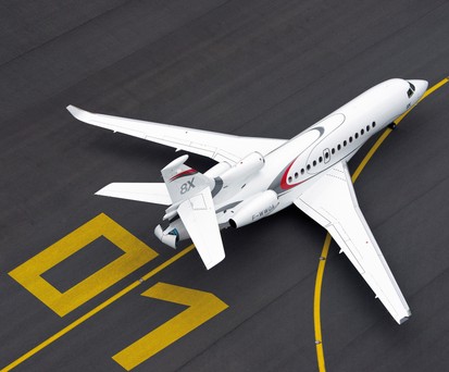 Geschäftsflieger vom Typ Dassault 8X: Andere Anforderungen als an Passagierjets.