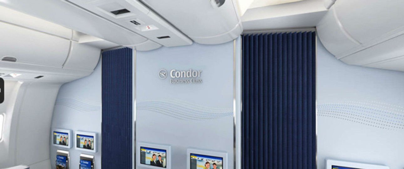 Die Business Class von Condor heißt nun auch so.