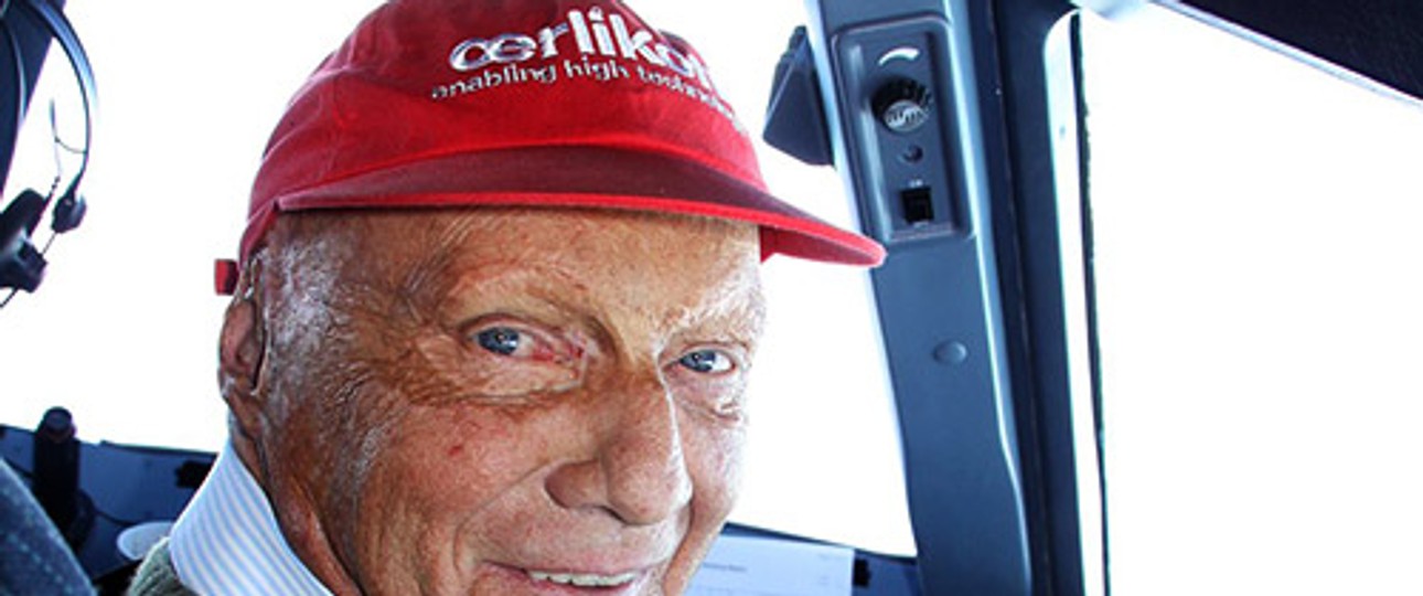 Niki Lauda ist nach Lauda Air und Niki mit LaudaMotion noch immer im Luftfahrtgeschäft