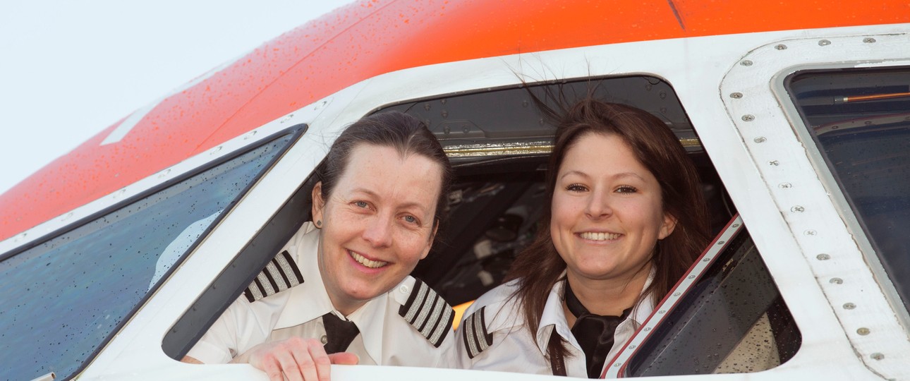 Pilotinnen von Easyjet: Kein Mangel an Kandidaten.