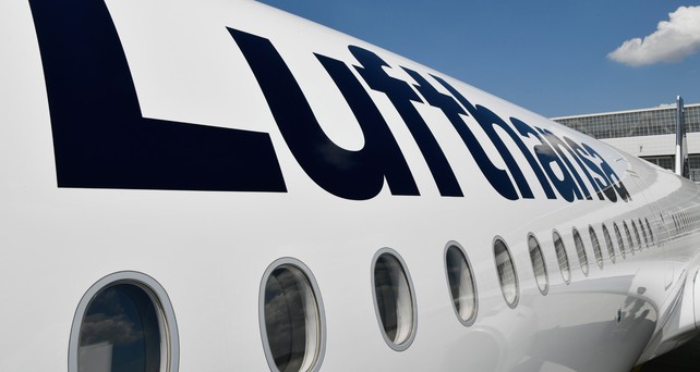 Ein Lufthansa-A350 (hier zu sehen in München): Ein anderer steht nun in Spanien.