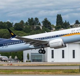 Boeing 737 Max von Jet Airways: Die indische Fluglinie hat Dutzende davon bestellt.