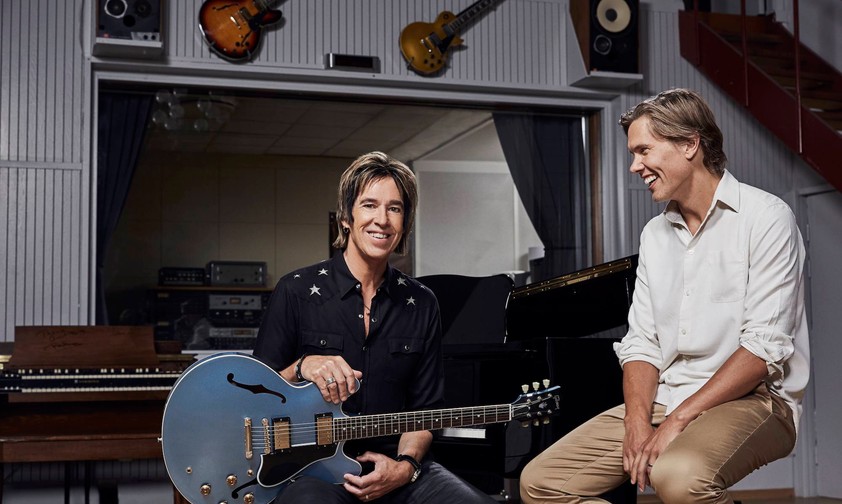 Roxette-Sänger Gessle (links) und Starkoch Tommy Myllymäki: Gemeinsam für bessere Speisen.