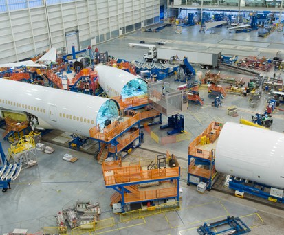 Produktion bei Boeing: Etliche Abgänge.