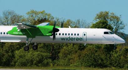 Flugzeug von Wideroe: Immer wieder Probleme wegen GPS-Störungen
