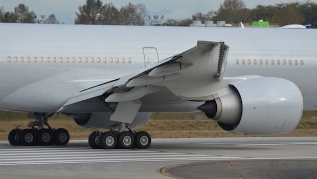 Sie wird dereinst an American Airlines ausgeliefert.