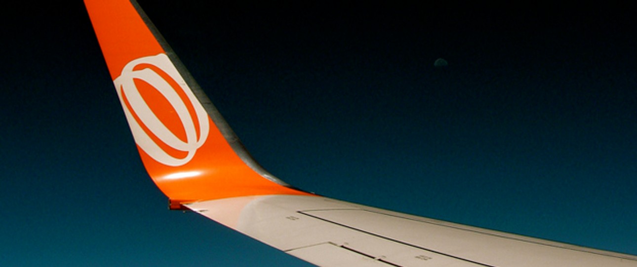 Blick aus dem Fenster einer Gol-B737: Die Flotte wird verjüngt.