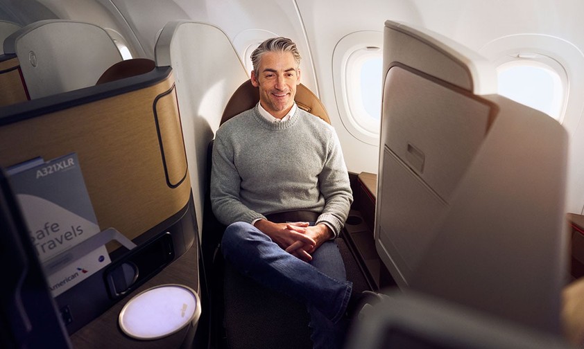 Business-Class-Suite im Airbus A321 XLR von American Airlines: Fliegt 2027 nach Wien.